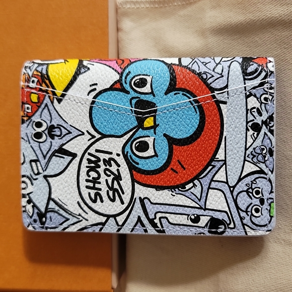 Louis Vuitton Graffiti POCKET ORGANIZER Giant Monogram MultiColor Wallet… - Picture 3 of 17